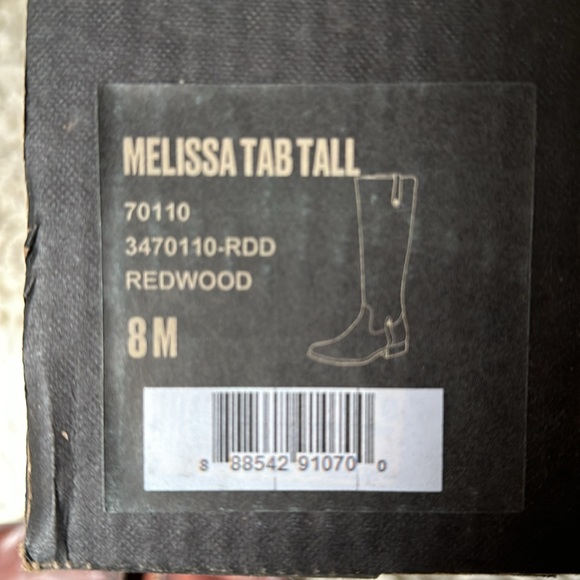 FRYE Melissa Tab Tall sz 8 - Picture 6 of 7